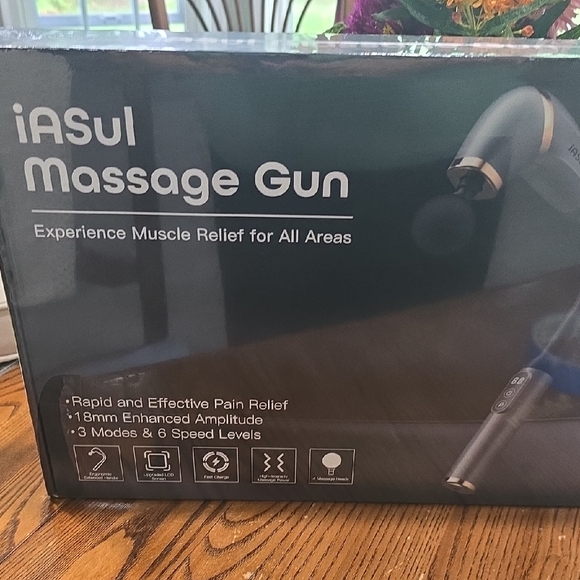 Black Massage Gun - Picture 1 of 4